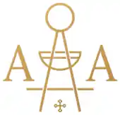 Original Artists & Architects gold AA emblem